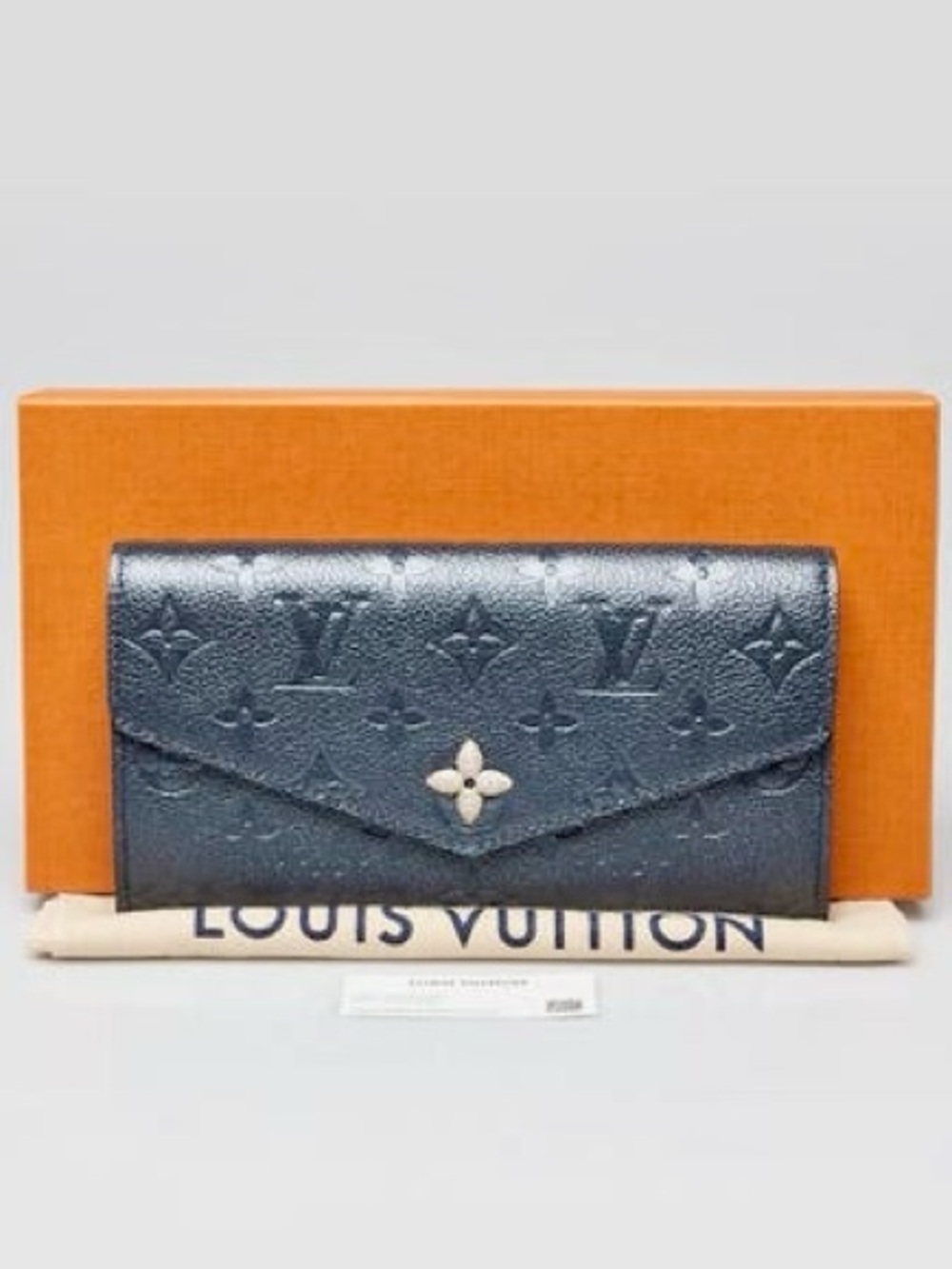 Louis Vuitton Monogram Shimmering Empriente Sarah Wallet